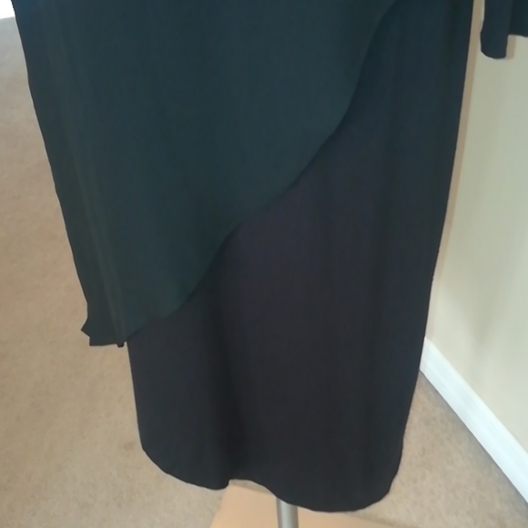 BNWT G by Giuliana xs black asymmetric dress - Picture 3 of 9